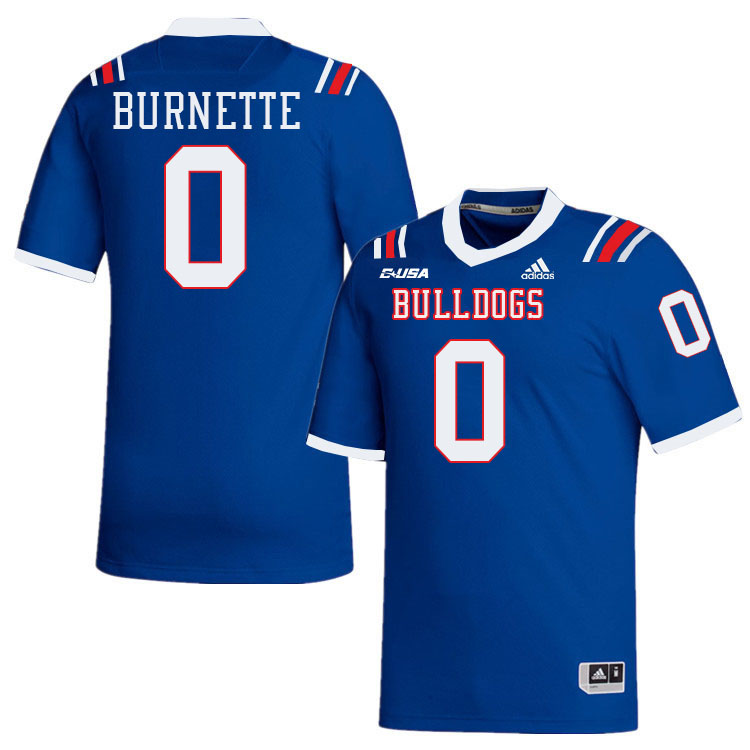 Andrew Burnette Louisiana Tech Jersey,LA Tech Bulldogs Football Jerseys,Uniforms,Gears-Blue